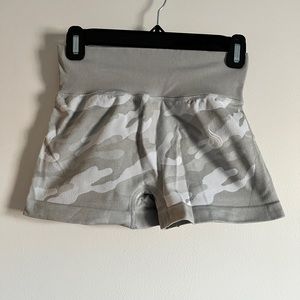 Ryderwear Athletic Compression Short, Size Small Camo Grey